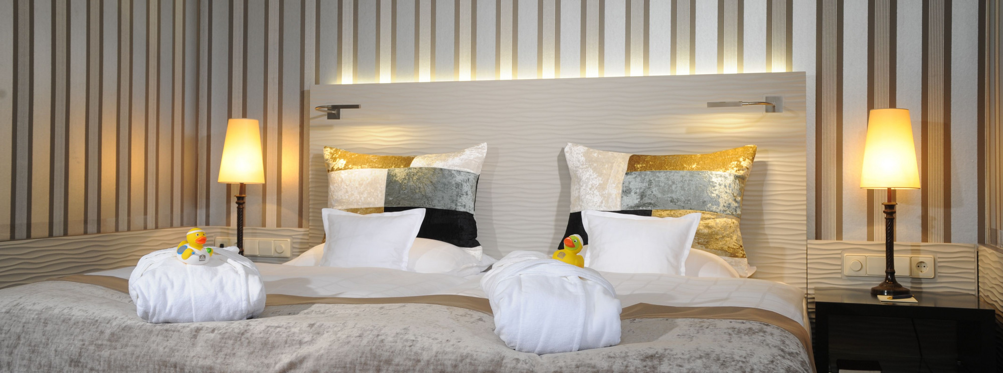 Geräumiges Deluxezimmer im Best Western Premier Parkhotel Kronsberg in Hannover