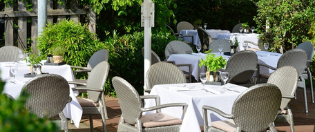 Gartenterrasse im BEST WESTERN PREMIER Parkhotel Kronsberg in Hannover