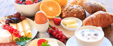 Frühstückstisch