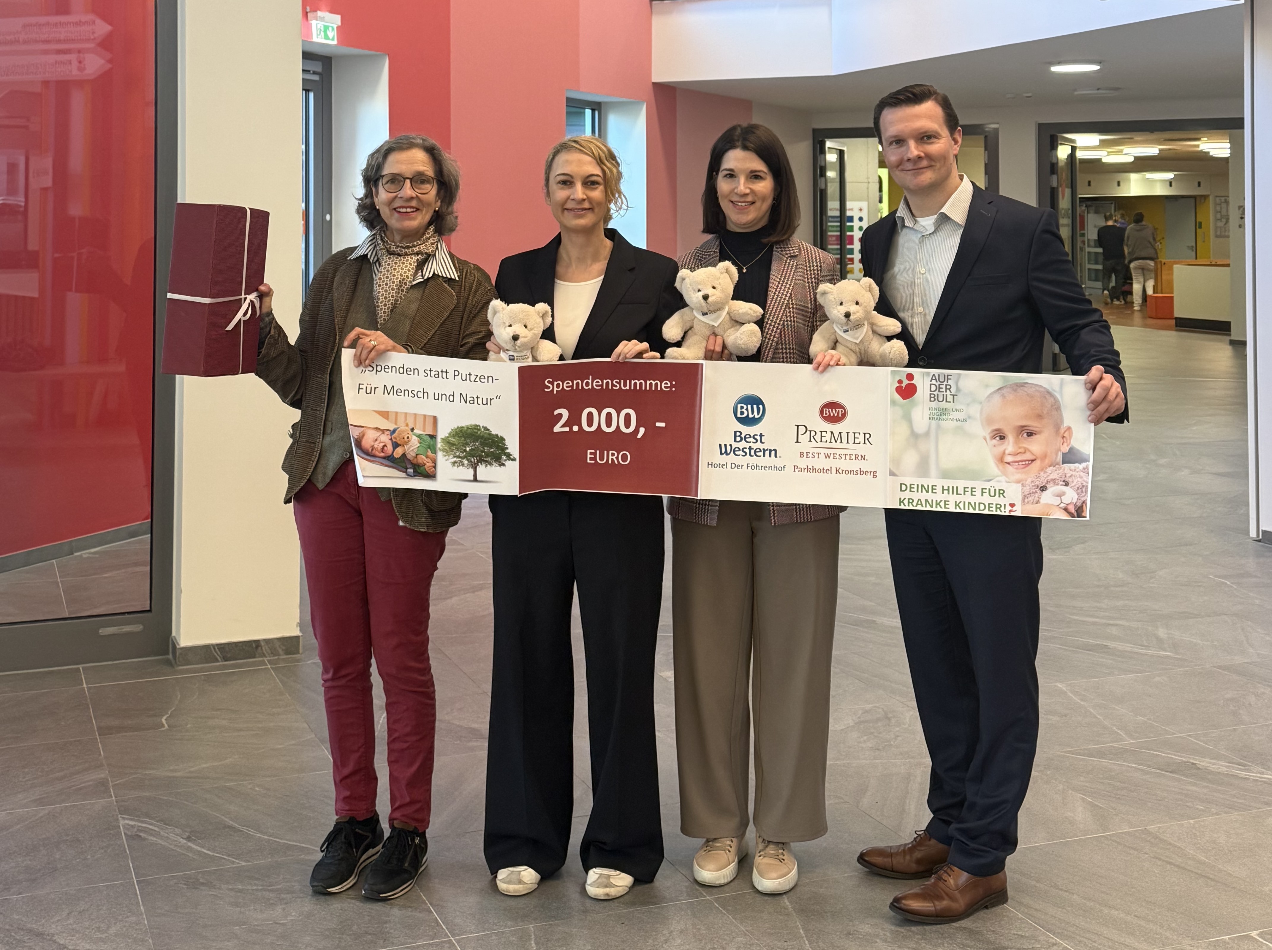 Spenden&uuml;bergabe BULT