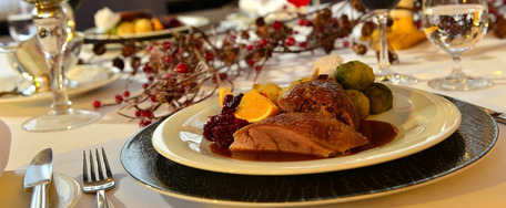 Gänseessen im Parkhotel Kronsberg
